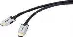 SpeaKa Professional HDMI jungiamasis laidas 2,00 m vytos poros juodas [1x HDMI ki&scaron;tukas - 1x HDMI ki&scaron;tukas] (SP-9063172)