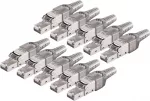 Tinklo jungtis ShiverPeaks 08-51001-10 Cat.6A beįrankis RJ45