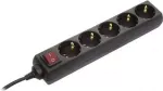 Ilgintuvas AS Schwabe 35012 &ndash; Schuko lizdai, juodas, 1 vnt.
