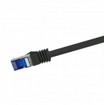 LogiLink C6A023S Netzwerkkabel Schwarz 0,5 m Cat6a S/FTP (S-STP) (C6A023S)