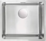 DEANTE 1-Bowl Steel Sink 440x440 mm Stainless Steel Inset Kitchen Sink
