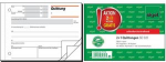 sigel Formularbuch Quittung, 2 + 1 Aktion - f&uuml;r den Markt: D - 1 St&uuml;ck (T1178)