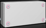 Rittal KX 1530.000 Installations-Geh&auml;use, Wand-Geh&auml;use 300 x 150 x 120 Stahlblech Lichtgrau 1 St. (1530000)