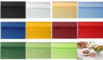 PAPSTAR Damast-Tischtuch (B)1,2 x (L)8 m, pastellgr&uuml;n Papiertischtuch mit Damastpr&auml;gung, St&auml;rke: 42 g/qm - 1 St&uuml;ck (18600)