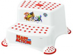 keeeper kids Tritthocker igor Paw Patrol, zweistufig, wei&szlig; mit Aufdruck, Tragkraft: 120 kg, mit Anti-Rutsch-F&uuml;&szlig;en, - 1 St&uuml;ck (1003210013700)
