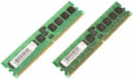 CoreParts - DDR2 - Kit - 2GB: 2 x 1GB - DIMM 240-PIN - 400 MHz / PC2-3200 registriert - ECC - f&uuml;r Fujitsu PRIMERGY BX620 S2, RX200 S2, RX300 S2, TX300 S2 (MMC0005/2048)