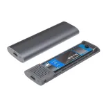 CoreParts MSUB3304 i&scaron;orinis SSD/M.2 dėklas juodas
