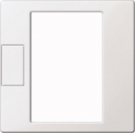 MERTEN Zentralpl. Univ.-Temp m. Touch-Display, polarweiss MEG5775-041 MEG5775-0419 (MEG5775-0419)