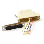 ACT Montuojamas sunkiosios apkrovos adapteris RJ-45 lizdas į 25 kontaktų D-Sub ki&scaron;tuką