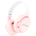 CANYON Over-Ear Kopfh&ouml;rer OnRiff 4, Pink Kabellose Verbindung, Bluetooth 5.3