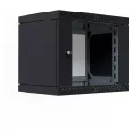 EFB Elektronik 19 Wandgeh&auml;use X-Rack mit Glast&uuml;r 400-600mm schwarz - Wandgeh&auml;use (WGX-0906TS.G1)