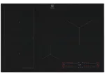 Įmontuojama indukcinė kaitlentė Electrolux EIS87453IZ &mdash; 77 cm, 4 zonos (210/210/145/240 mm), stiklinis jutiklinis valdymas, vaikų užraktas