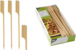 PAPSTAR Grill-Spie&szlig;e Golf, L&auml;nge: 250 mm aus Bambus, in Pappbox mit transparenter Haube - 1 St&uuml;ck (11703)