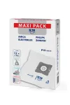 Dulkių siurblio mai&scaron;eliai PHILIPS CONCEPT SENCOR ZANUSSI P15 maxi KM-P15-MX (12 vnt.)