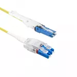 ACT 2 m vienmodis 9/125 OS2 Polarity Twist uniboot dvipusis &scaron;viesolaidinis kabelis su CS - LC jungtimis