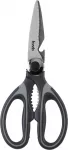 kwb 020721 Buitinės žirklės, nerūdijančio plieno a&scaron;menys, 210 mm, juodos