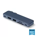 Satechi ST-HUSNB USB-C Snap Hub &scaron;akotuvas, indigo spalvos
