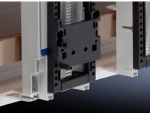 Rittal Pinblock f&uuml;r Tragrahmen SV 9342.800 Polyamid Schwarz (RAL 9005) Passend f&uuml;r Tragrahmen-Breite 45 mm (9342.800)