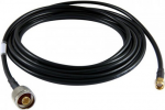 ALLNET ANT-CAB-LMR195-SMAM-NM-150 Koaxialkabel 1,5 m SMA N-Typ Schwarz (ANT-CAB-LMR195-SMAM-NM-150)