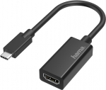 Hama - Videoschnittstellen-Converter - USB-C (S) bis HDMI (W) - Schwarz - 4K Unterst&uuml;tzung (00200315)