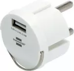 Brennenstuhl 1508110 USB įkroviklis su ki&scaron;tukiniu lizdu, i&scaron;ėjimo srovė iki 2400 mA, 1 vnt.