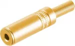 3,5 mm stereo jungtis ShiverPeaks 51210-MG, metalinis korpusas, auksuoti kontaktai
