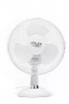 Adler AD 7302 stalinis ventiliatorius baltas 23 cm 2 greičiai su svyravimu 60 W