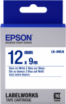 Epson LabelWorks LK-4WLN - Etikettenband - blau auf wei&szlig; - Rolle (1,2 cm x 9 m) 1 Rolle(n) - f&uuml;r LabelWorks LW-1000P, LW-300, LW-300L, LW-400, LW-400L, LW-400VP, LW-600P, LW-700, LW-900P (C53S654022)