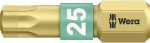 Wera 867/1 BDC TX25X25 Torx-Bit T 25 Werkzeugstahl legiert, diamantbeschichtet D 6.3 1 St. (05 066106 001)