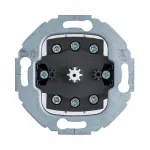 Priedas jungiklio mygtukas berker 383803 &ndash; juodai pilkas, metalinis ir plastikinis korpusas, 1 vnt.