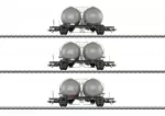 M&auml;rklin 46632 H0 3 vagonų sferinių silosų rinkinys, NS