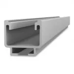 K2 Systems SolidRail Light 3,65 m tvirtinimo bėgelis saulės moduliams &ndash; aliuminis 37x37 mm