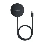 Baseus Simple Mini4 15W įkrovimo stovas (juodas)