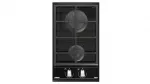 TEKA GAS HOB GZC 32300 XBC BK (E4) - 2 degiklių įmontuojama dujinė kaitlentė su ketaus grotelėmis, juoda