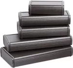 Bopla universali dėžutė 200 x 169 x 82 mm, aliuminis, juoda, ABPH 1680-200, 84686200.H