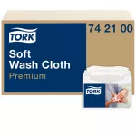 Tork Premium Soft vienkartinės &scaron;luostės, 1 sluoksnio, baltos, 1080 vnt. (742100)