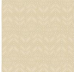 PAPSTAR Servietten ROYAL Collection Leaves, sand aus Tissue, 1/4 Falz, 4-lagig, Ma&szlig;e: 400 x 400 mm, - 1 St&uuml;ck (88043)