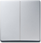 BUSCH-JAEGER Wippe Serien 2105-33 AW44 alusilber 2105-33 (2105-33)