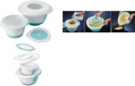 keeeper marla - Set - Blau - Wei&szlig; - 3,5 l - 1,5 l - Acrylnitril-Butadien-Styrol (ABS) - 80 &deg;C (3009062400000)