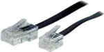 Telefono laidas Tecline 74315 15 m Juoda