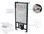 DEANTE 6-in-1 paslėptas tualeto komplektas