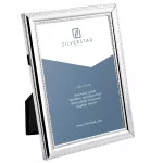 Zilverstad Perl Silver 10x15 Metal Portrait Photo Frame 6149201