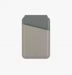 UNIQ Lyden DS Magnetinė Piniginė su RFID ir Telefono Stovu, Dramblio Kaulo / Kerpių Žalia