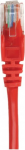 Intellinet Premium - Patch-Kabel - RJ-45 (M) bis RJ-45 (M) - 1,5m - UTP - CAT 6 - gestiefelt, ohne Haken - Rot (738446)