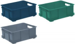 keeeper Aufbewahrungsbox Euro-Box XL bruno eco, blau Farbe: eco-blue, 28 Liter, aus 100% Recyclingkunststoff, - 1 St&uuml;ck (1545367900000)