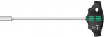 Wera 495 - Ratschenschl&uuml;ssel - 1 St&uuml;ck(e) - Schwarz - Silber - 9,9 cm - 23 cm - T-Griff (05023384001)