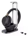 Yealink BH76 Plus belaidė ausinė su įkrovimo stovu, Teams, juoda, USB-C/A