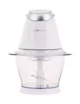Smulkintuvas elektrinis CLATRONIC MZ 3579 &mdash; 250 W, 1 L, nerūdijančio plieno peiliai, ledo smulkinimas, baltas