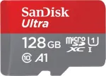 SanDisk microSDHC Ultra 128GB UHS-I Class 10 100MB/s su SD adapteriu 00215483