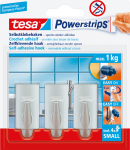 TESA 57544-00010 - Universal hook - Chrom - Kunststoff - Sichtverpackung (57544-00010-00)